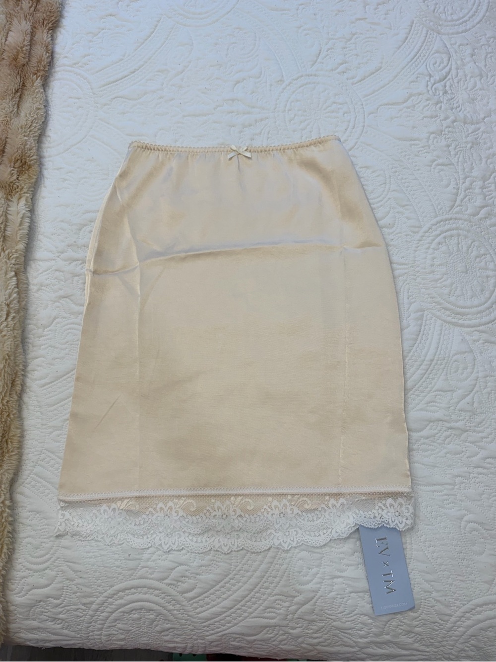 BRAND NEW Tiger Mist x Emily Venz Leisel Skirt in Cream
